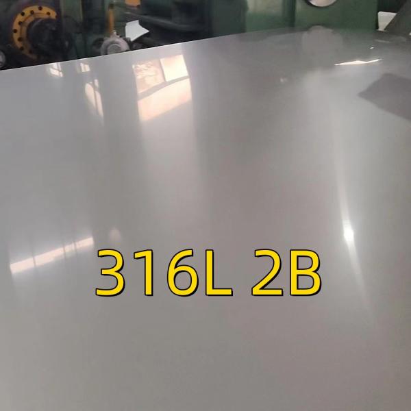 Astm A240 2b Complete With Mtc And Pmi Certificate Ss316l 0.5*1220*2440 Stainless Steel Sheet