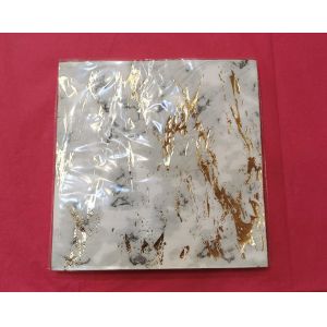 Monogrammed Gold Foil Napkin 3ply Beverage 33*33cm