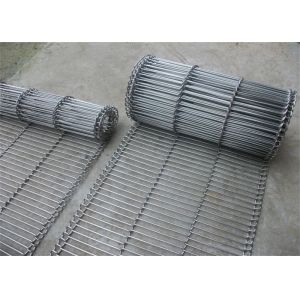 Balanced Stainless Steel Metal Wire Mesh Conveyor Belt For Food Conveyor