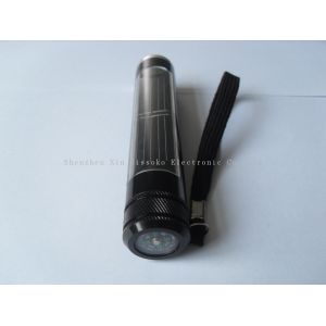 5LED Solar Aluninum Flashlight