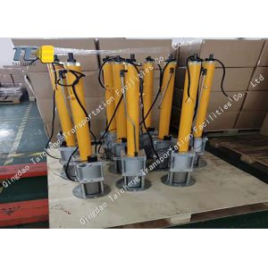 Car Park Hydraulic Retractable Bollards 304SS 316SS 600mm / 900mm Blocking