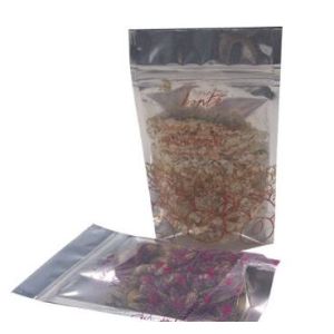 Custom printed aluminum foil tobacco leaf packaging bags with k