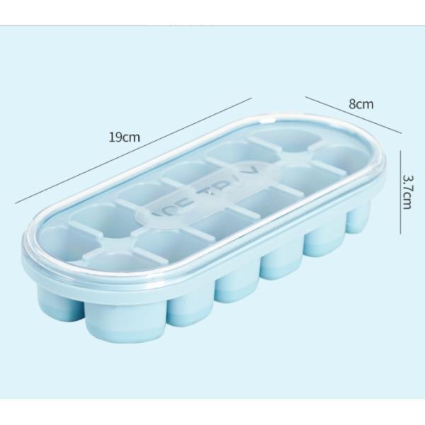 Food Grade Silicone Ice Cube Mold for Large Capacity Storage in Household Refrigerators