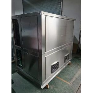 Heat pump dryer 24kW, 20L per hour dehuminification flow.
