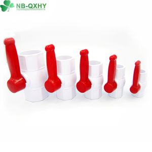 Swimming Pool Water Pipe Connector PVC Plastic Ball Valve with Flexible