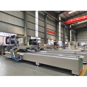 CNC Double Head Cutting Saw Aluminum Window Cutting Machine