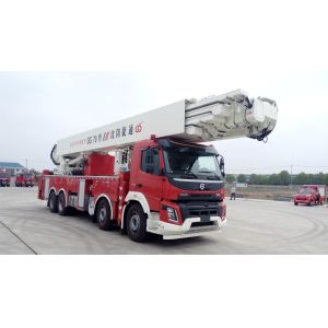 70 Meter Turntable Ladder Truck Rescue And Fire Fighting Vehicle