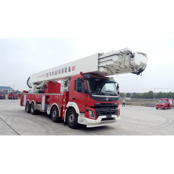 Buy 70 Meter Turntable Ladder Truck Rescue And Fire Fighting Vehicle at wholesale prices