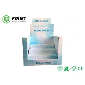 Counter Cardboard Display Paper Retail Promotion Customized Counter Top Display
