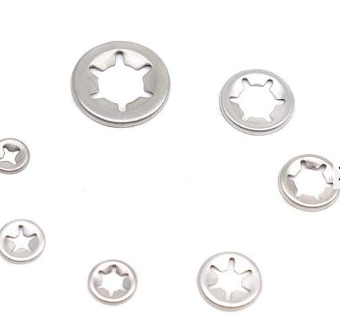 Plain Finish M12 Starlock Washer Internal Tooth Lock for Stainless Steel 304 Bearing Clamp and Carbon Steel Standard JIS M12
