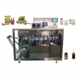 China Disposable 850kg Plastic Ampoule Filling Machine With 24mm Forming Depth on sale