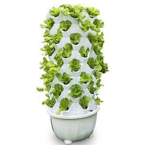 65L 6 8 10 12 14 Layer Diy Vertical Pineapple Hydroponic Tower Friendly Material