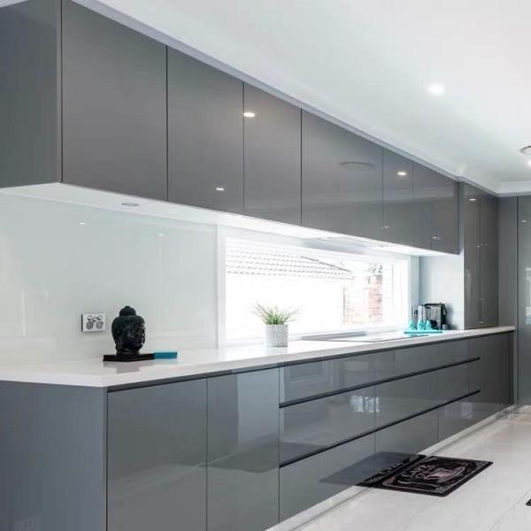 Buy Custom Modular Modern Design Stainless Steel Home Furniture Kitchen Cabinet at wholesale prices