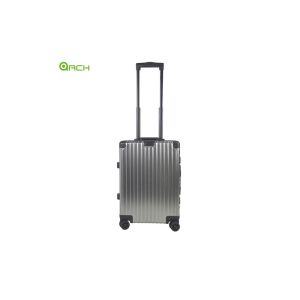Waterproof Aluminum Hard Shell Luggage With Dual Spinner Wheels