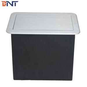 Aluminum alloy multimedia concealed power socket for office table