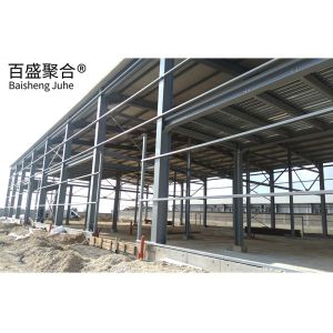 Prefab Steel Structure Agricultural Warehouse Hot Galvanized Steel Large Span