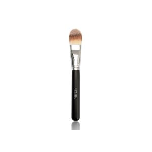 High Quality Oval Foundation Brush With Eco-friendly Vegan Taklon