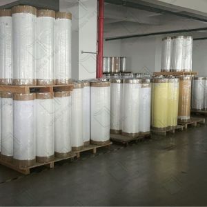 China Paper Factory PET Adhesive Sticker For Food Industry