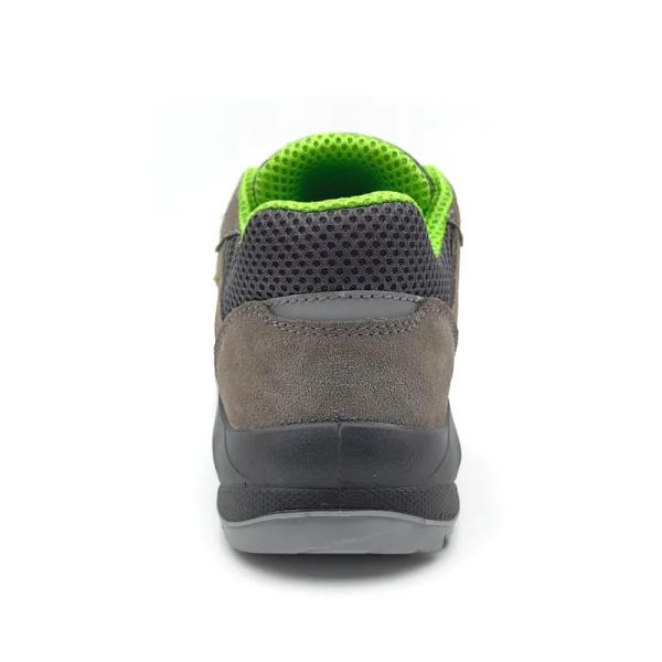 Grey Comfortable Safety Shoes Anti Puncture Sport Steel Toe Shoes Industrial