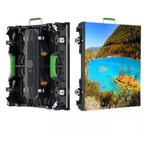 Lightweight Giant Series 500x500mm Rental LED Screen 3840Hz Removable Power Box