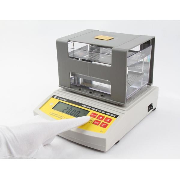 0.001 - 2000g Gold Silver Purity Testing Machine , Electronic Gold Jewelry Tester