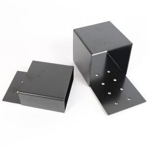 China Black Powder Coated Pergola Brackets for Walls on sale