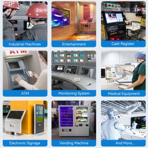 Intel Pentium 2117U Fanless Industrial PC With 4COM Ports Linux Supports HD