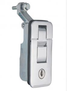 China Matt Standard Electrical Cabinet Door Lock Chrome Plated Cabinet Panel Lock on sale