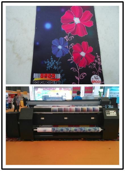 Buy Flag Sublimation Printing Machine / Sign Printing Machine Reactive Ink Using at wholesale prices