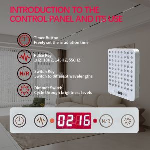 360W Infrared LED Light Panel 660nm 850nm Red Light Therapy