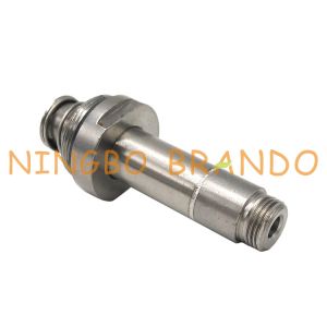 NBR Seal Stainless Steel 304 Tube 3/2 Way NC Solenoid Valve Armature