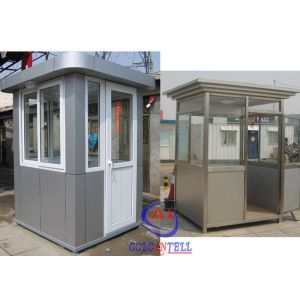 Simple Customized Prefabricated Sentry Box Used In Police Station
