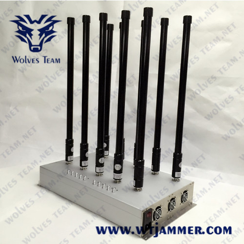 VHF UHF GSM 3G 4G Mobile Phone Signal Jammer GPS WiFi/Bluetooth Lojack Jammer Meeting Room use