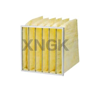 Water Resistant Merv 15 Air Filters , Fiberglass Paint Pocket Filters Hot Melt