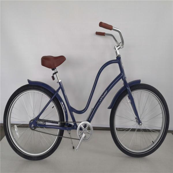 Coaster Brake 26 inch Single Speed Hybrid Unisex Beach Cruiser Bike with 26*2.35