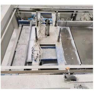 Automatic Flat Palletizer Stacker For Powder Bag / Particles Bag