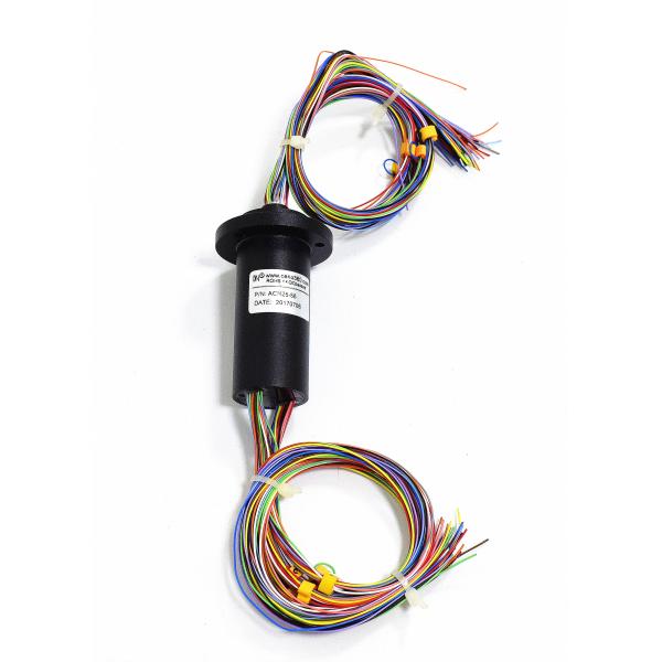 Buy 56 Circuit Multi Channel Capsule Slip Ring With Precious Metal Materials at wholesale prices