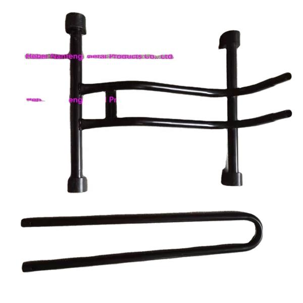 Space-Saving Bike Floor Stand Black Bike Rack for Garage Certificate ISO9001