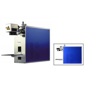 Protable Optical Fiber Laser Marking Machine Desktop Aluminum Alloy