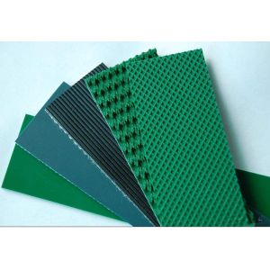 Quality Custom Diamond Pattern PVC Mining Conveyor Belts For Bulk Materials Transportation for sale