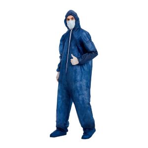 PE Disposable White Overalls , Full Body Disposable Coveralls OZONE