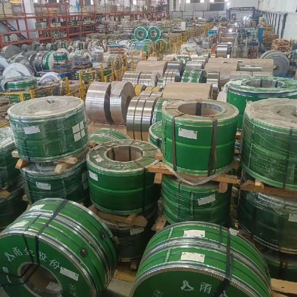 304 Stainless Steel Strip 1/4H 1/2H 3/4H FH SS Strips HV200 - HV600 Thickness 0.4 - 1.5mm