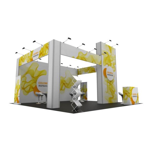 Buy Modern Custom Tradeshow Booth Portable Waterproof Stable Aluminum Tube at wholesale prices