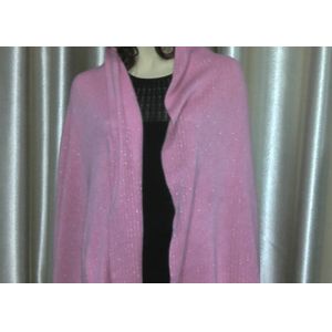 Professional Acrylic Knit Scarf / Split Women'S Wraps And Shawls