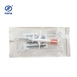RFID Injectable Animal Temperature Tracking Microchip ISO11784 For Dog