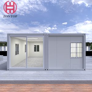 Zontop Modern Luxury Easy Assemble Steel Prefabricated 2 Story Complete Large