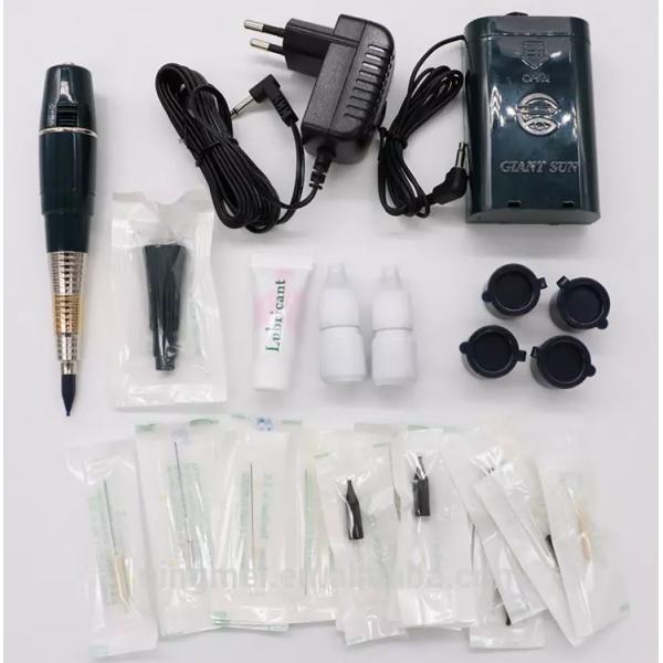 Stainless Steel Permanent Makeup Tattoo Kit Low Noise 8000rmp / min