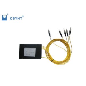 Environmental Stable PLC Fiber Optic Splitter Low Polarization Dependent Loss