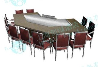 Fan Shape Commercial Electric Hibachi Cooktop Teppanyaki Grill Table with 450*400mm Cook Area and ISO 9001-2008 Certification