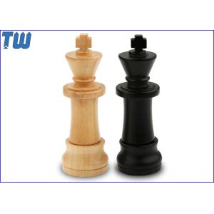 Black Wood Chess Custom 2GB USB Flash Stick Best Promotional Gadgets